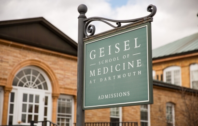 Geisel School of Medicine sign