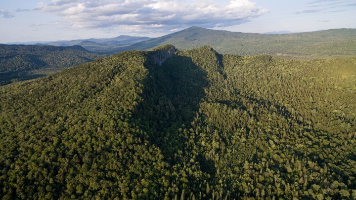 Aerial of second College grant land