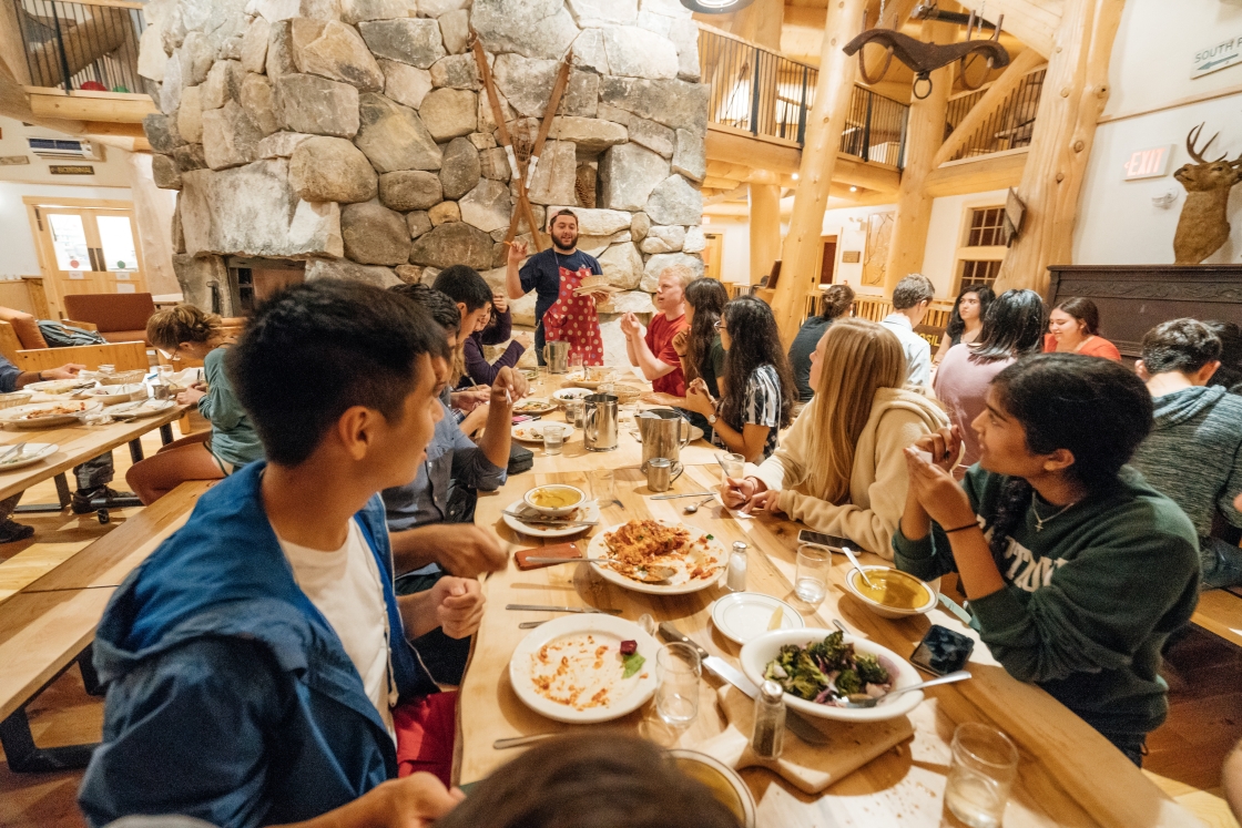 West House dinner at Moosilauke Ravine Lodge