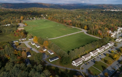 Sachem Village from the air