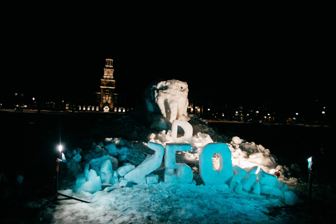 Sculpture celebrating 250 years