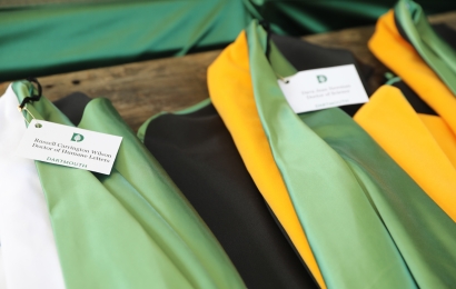 Regalia for Dartmouth College commencement