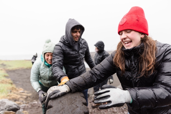 Tess Bruett, Hamza Najam, and Sanaa Siddiq