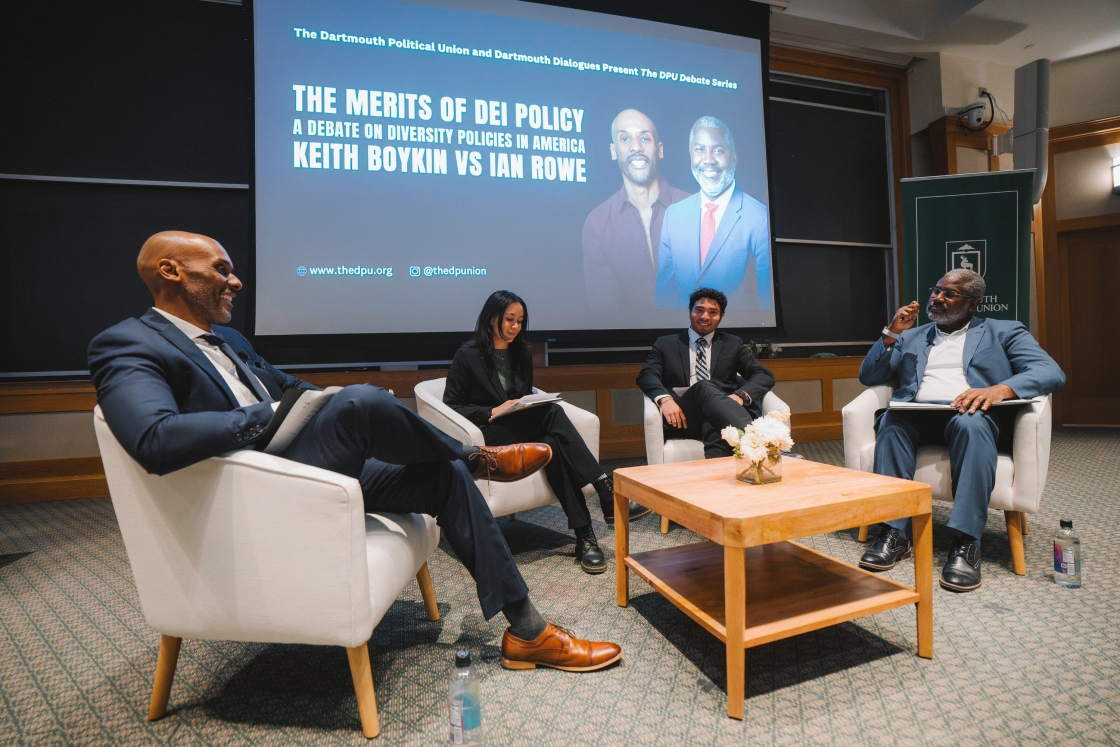 Keith Boykin and Ian Rowe debating