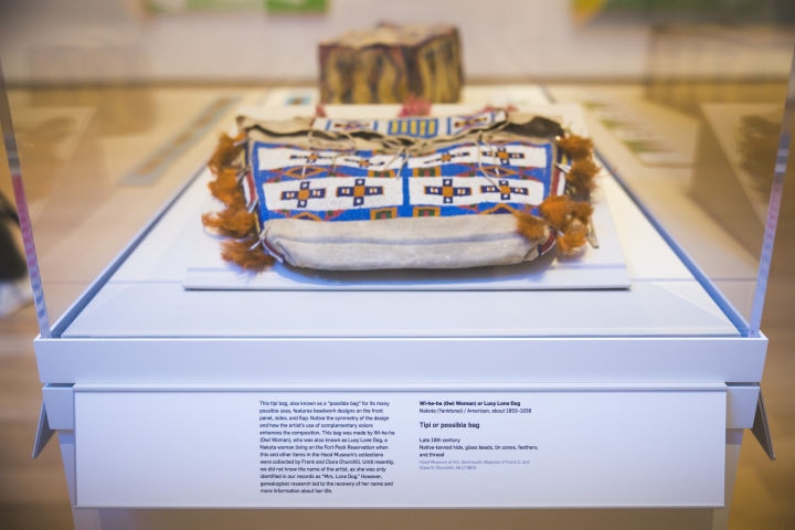 A tipi made by a woman known as Wi-he-ha