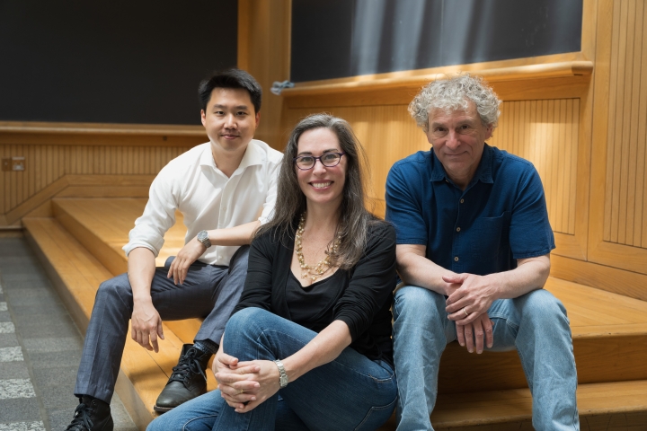 Harrington Chang and Rockmore pose together