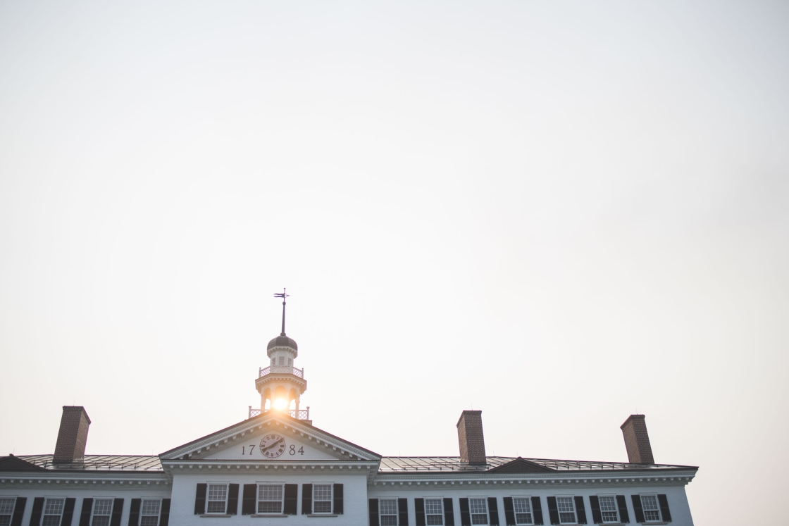Top of Dartmouth Hall