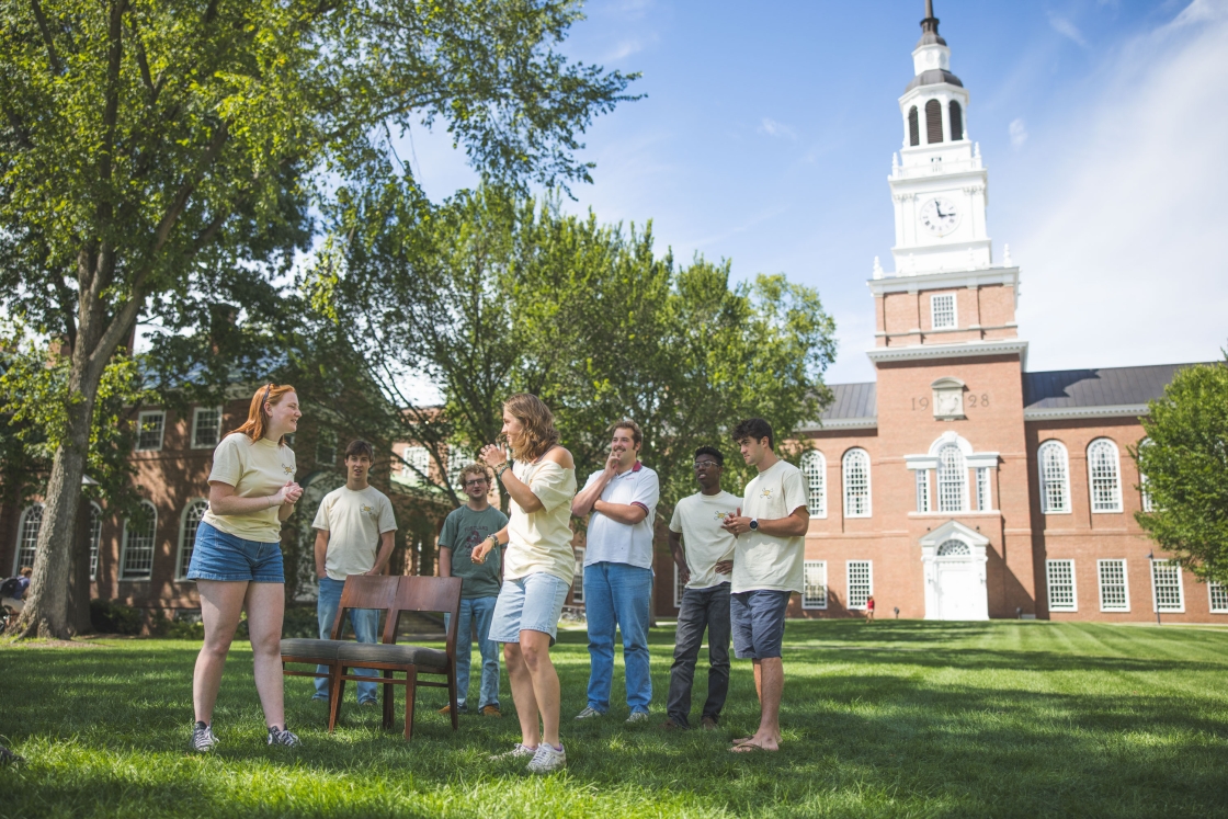 Dog Day Players performing improv