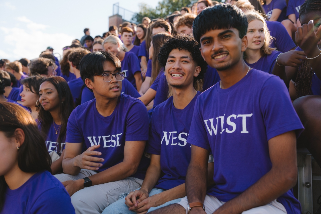 Class of 2029 West House students