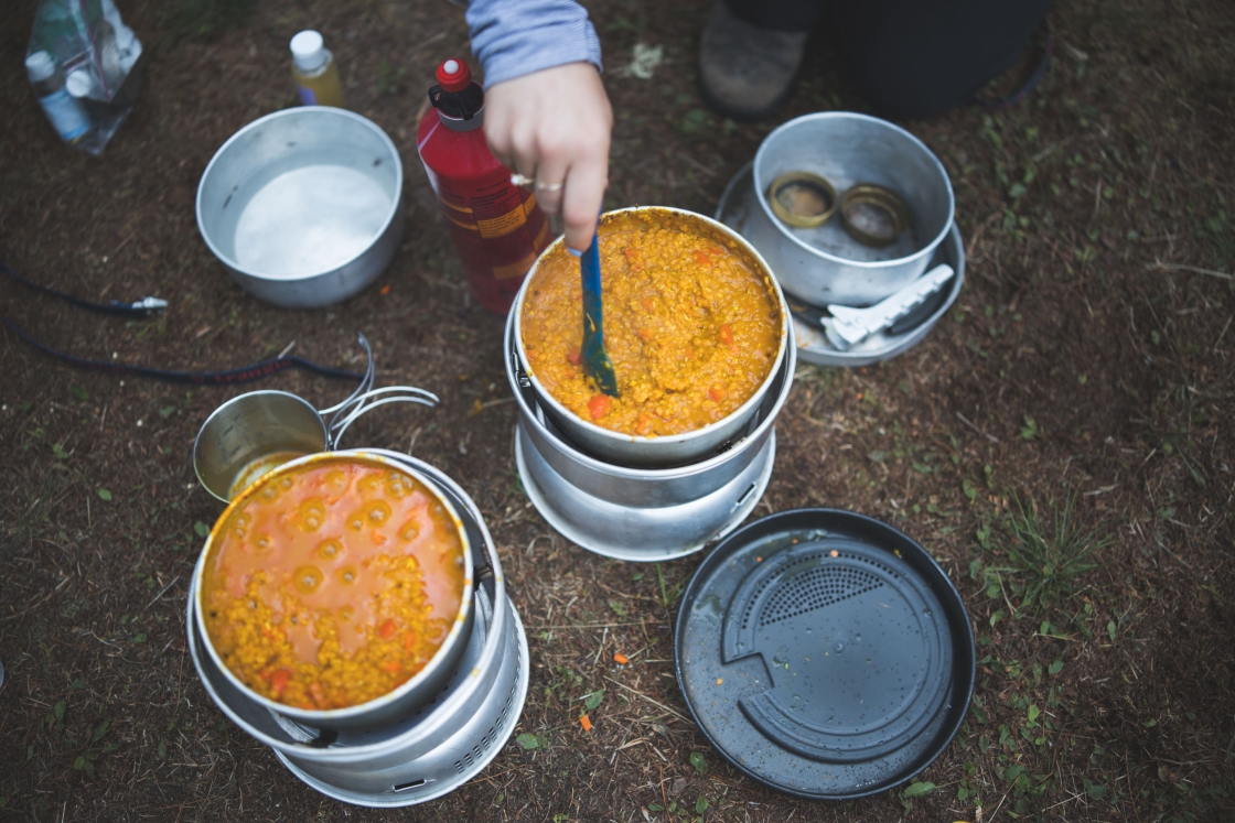 Coconut lentil curry