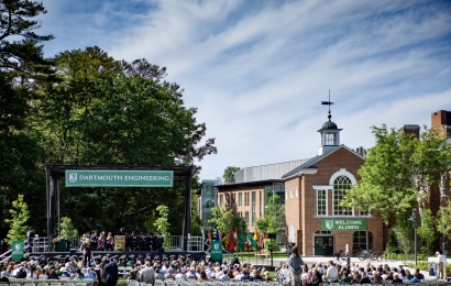 Dartmouth Engineering sign at Dartmouth College campus