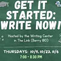Get It Started: Write Now!