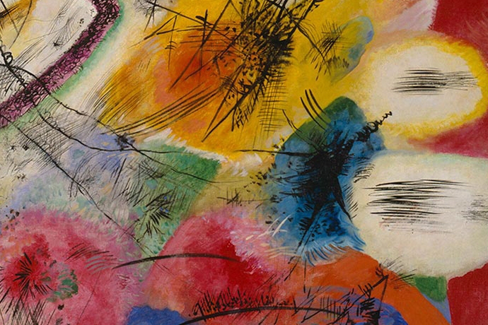 Colorful abstract art