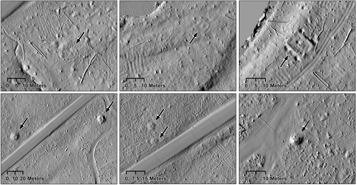 A grid of Lidar data