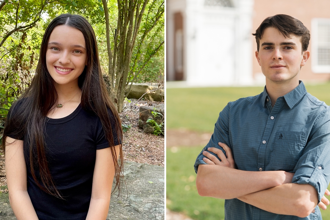Carolina Guerrero '23 and Ian Stiehl '22 have been named Goldwater Scholars
