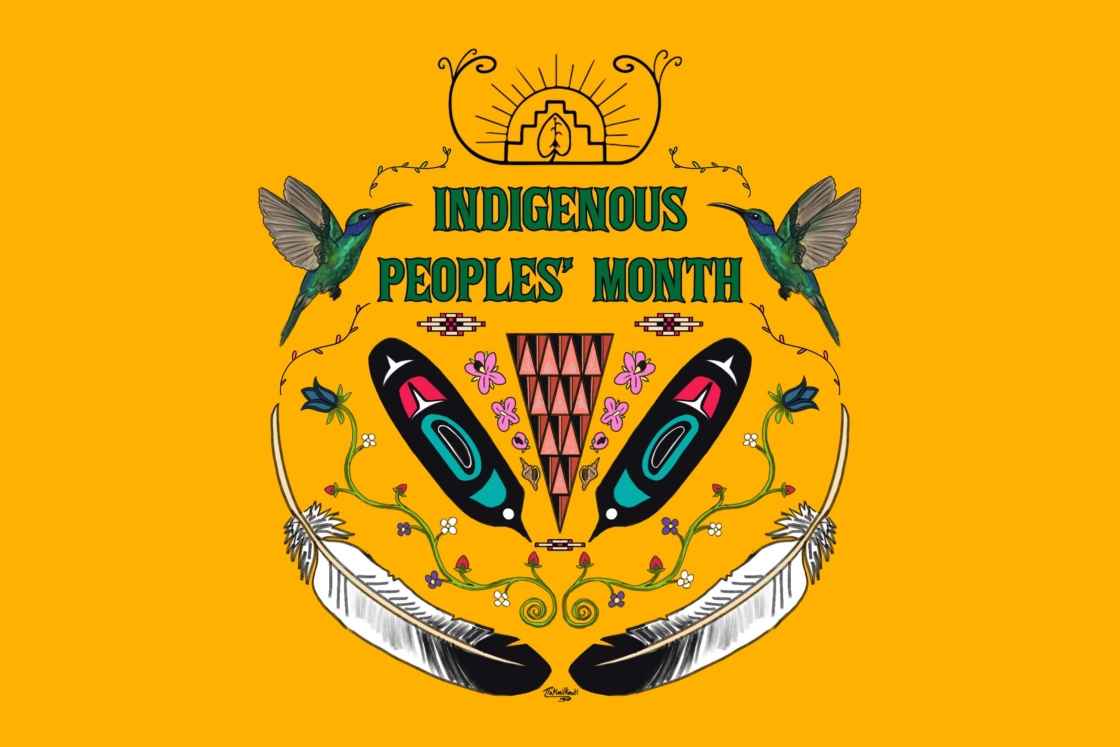 Indigenous Peoples Month logo
