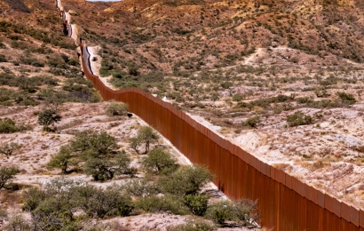 Mexico/USA Border wall