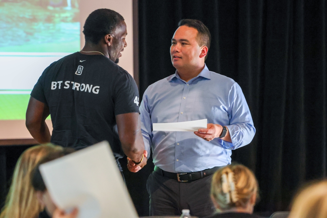 Mike Harrity and Zyion Freer-Brown