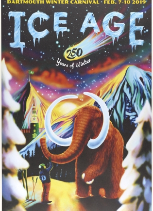 2019 Dartmouth College Winter Carnival Poster