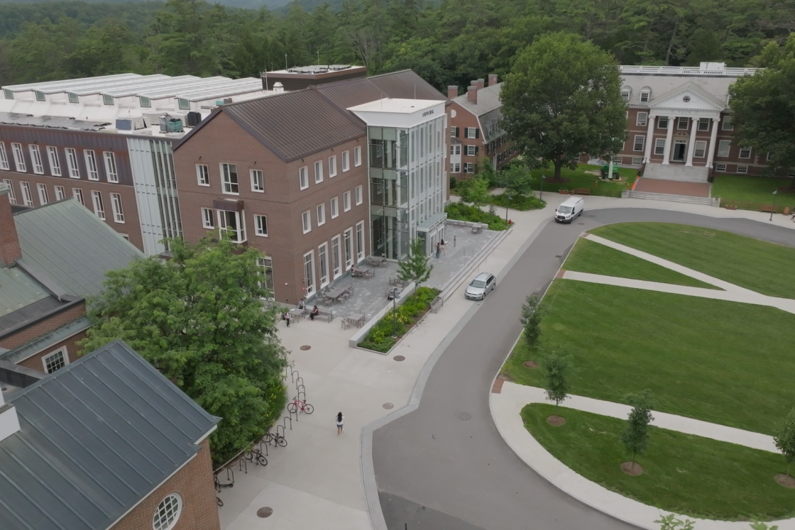 Aerial of the Irving Institute