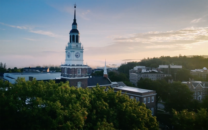 Baker Tower in summer