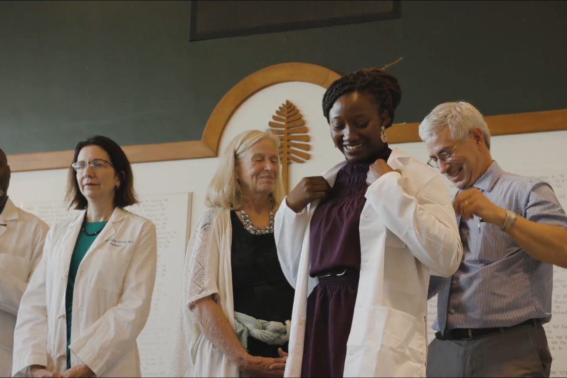 Geisel white coat ceremony