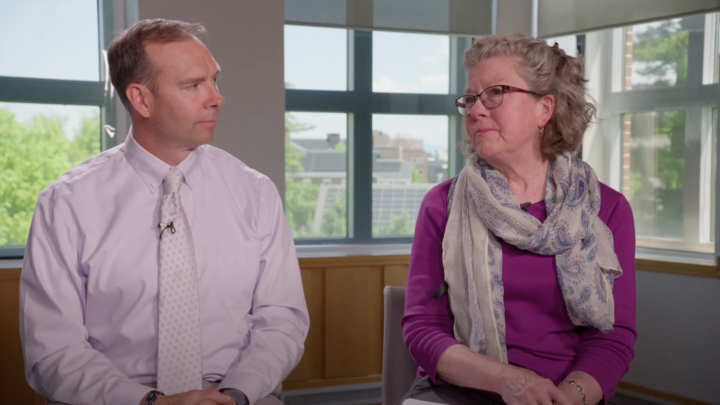 EJ Kiefer and Kathleen Cuneen